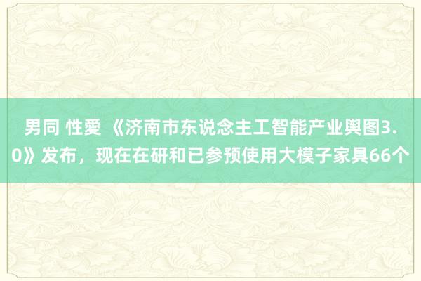 男同 性愛 《济南市东说念主工智能产业舆图3.0》发布,现在在研和已参预使用大模子家具66个