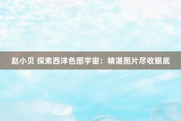 赵小贝 探索西洋色图宇宙：精湛图片尽收眼底